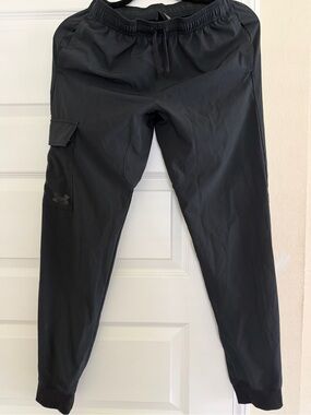 Under Armour Black Performance Cargo Joggers